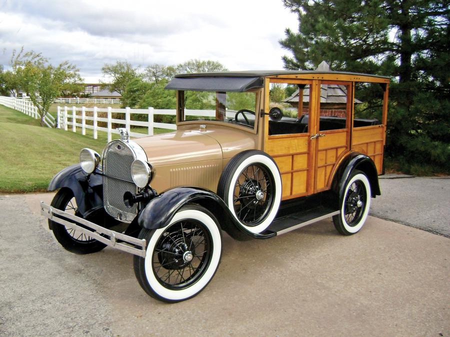  Ford Model A Woody Station Wagon 1929 года  (фото 18 из 26)